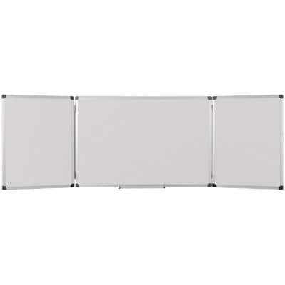 Bi-Office Earth Vouwbaar whiteboard Magnetisch Dubbel 90 (B) x 60 (H) cm Wit