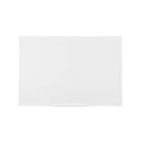 Tableau blanc Bi-Office Magnétique Acier laqué Simple face 90 x 60 cm (l x h)