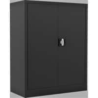 Armoire à portes battantes CH100 Anthracite 800 x 380 x 1000 mm