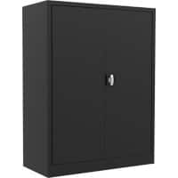 Armoire à portes battantes CH120 Noir 920 x 420 x 1200 mm