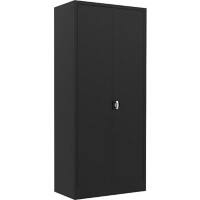 Armoire à portes battantes CH180 Noir 800 x 380 x 1800 mm