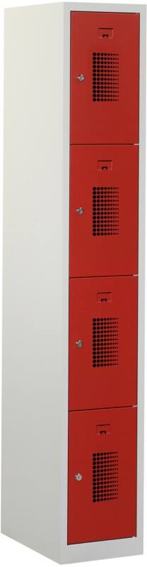Locker NH 180-1.4 Grijs, rood ceha nh18014c7035300