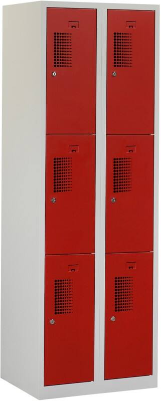 Locker NH 180-2.6 Grijs, rood ceha nh18026v7035300