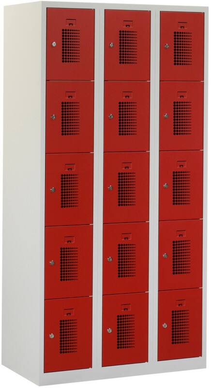 Locker NH 180-3.15 Grijs, rood ceha nh180315v7035300