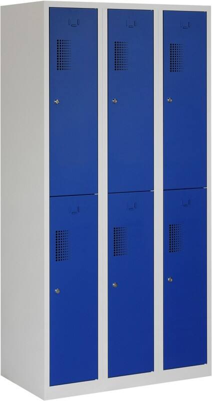 Garderobekast NH 180-3.6 Grijs, blauw ceha nh18036c70355010