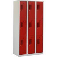 Locker NH 180-3.9 Grijs, rood ceha nh18039c7035300