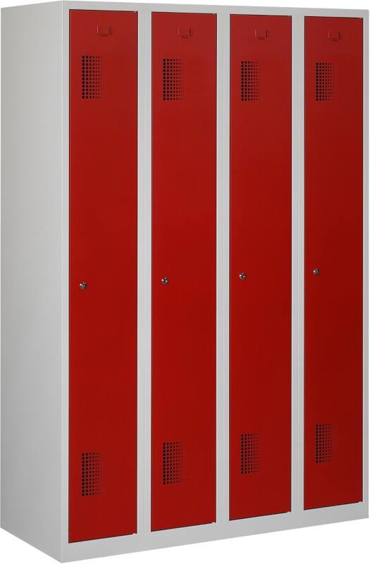 Garderobekast NH 180-4.8 Grijs, rood ceha nh18044v70353000