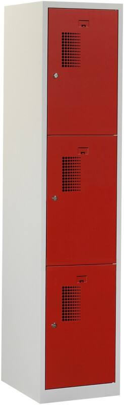 Locker NHT 180-1.3 Grijs, rood nht 180ceha nht18013c7035300