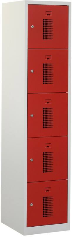 Locker NHT 180-1.5 Grijs, rood nht 180-1.5 ceha nht18015c7035300