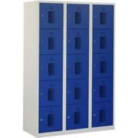 Locker Grijs, blauw ceha nht180315c7035501