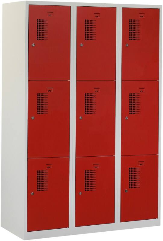 Locker NHT 180-3.9 Grijs, rood nht 180-3.9 ceha nht18039v7035300
