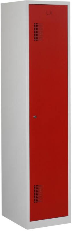 Garderobekast NHTD 180-1.1 Grijs, rood 180-ceha nhtd18011v70353000