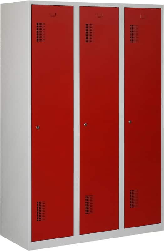 Garderobekast NHTD 180-3.3 Grijs, rood 180-ceha nhtd18033v70353000