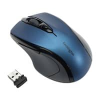 Kensington Pro Fit Draadloze Ergonomische Mid-Size Muis K72421WW Optisch Voor Rechtshandige Gebruikers USB-A Nano Ontvanger Blauw