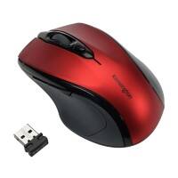 Souris sans fil ergonomique Kensington Pro Fit K72422WW Taille moyenne Optique Pour droitiers Récepteur Nano USB-A rouge