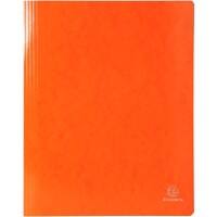 Fardes à lamelle Exacompta 380809B Carte lustrée pelliculée Orange 25 Unités