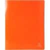 Fardes à lamelle Exacompta 380809B Carte lustrée pelliculée Orange 25 Unités