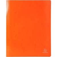 Fardes à lamelle Exacompta 380809B Carte lustrée pelliculée Orange 25 Unités