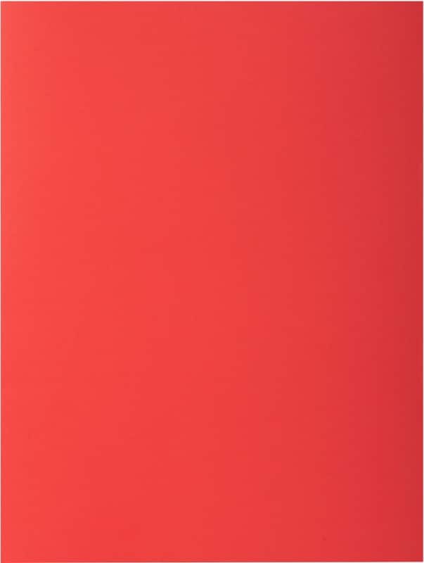 Exacompta Rock''s Farde à bord décalé A4 Rouge Carton Recyclé 100% 210 g/m² 100 Unités