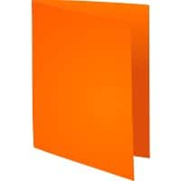 Exacompta Forever Farde à bord décalé A4 Orange Manille Recyclé 100% 170 g/m² 500 Unités