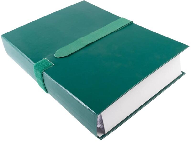 Farde extensible Exacompta 633E A4 Balacron 24 (l) x 32 (H) cm Vert 10 Unités