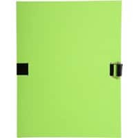 Exacompta Mappen met uitrekbare rug 38003H Lichtgroen Karton 24 x 32 cm 10 Stuks