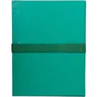 Exacompta Mappen met uitrekbare rug 2643E Groen Balacron 24 x 32 cm 10 Stuks