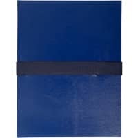Fardes extensibles Exacompta 2652E A4 Bleu foncé Papier couché 24 x 32 cm 10 Unités