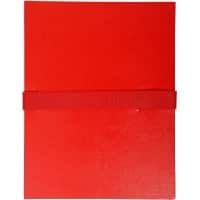 Fardes extensibles Exacompta 2645E A4 Rouge Balacron, Carton 24 x 32 cm 10 Unités