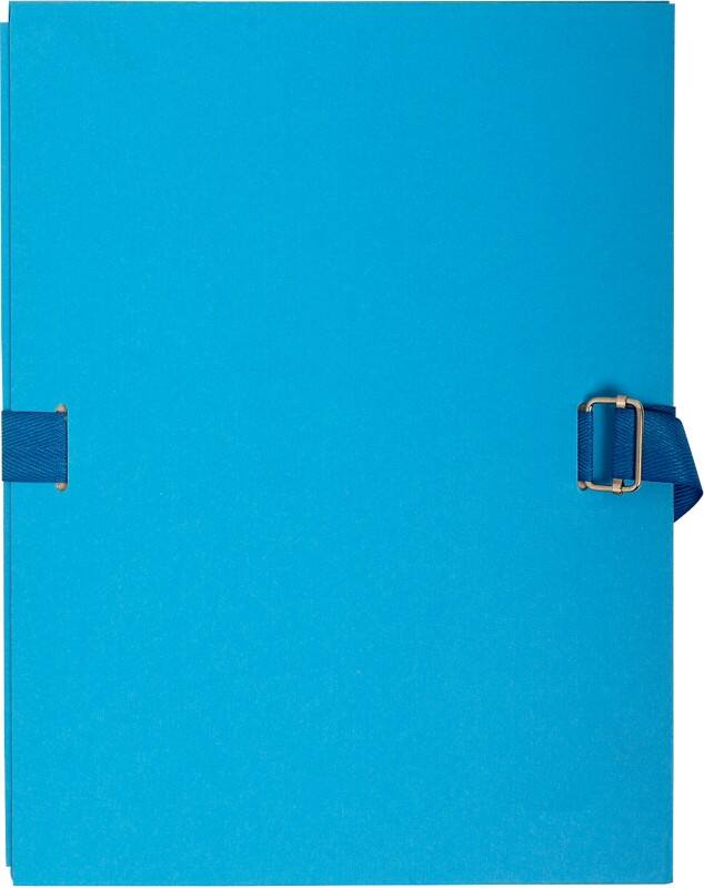 Fardes extensibles Exacompta 223220E A4 Bleu clair Carton 24 x 32 cm 10 Unités