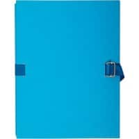 Fardes extensibles Exacompta 223220E A4 Bleu clair Carton 24 x 32 cm 10 Unités