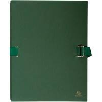 Fardes extensibles Exacompta 223299E A4 Vert foncé Carton 24 x 32 cm 10 Unités