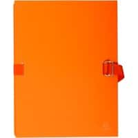 Exacompta Sorteermappen 223245E Oranje Karton bedekt met papier 24 x 32 cm 10 Stuks