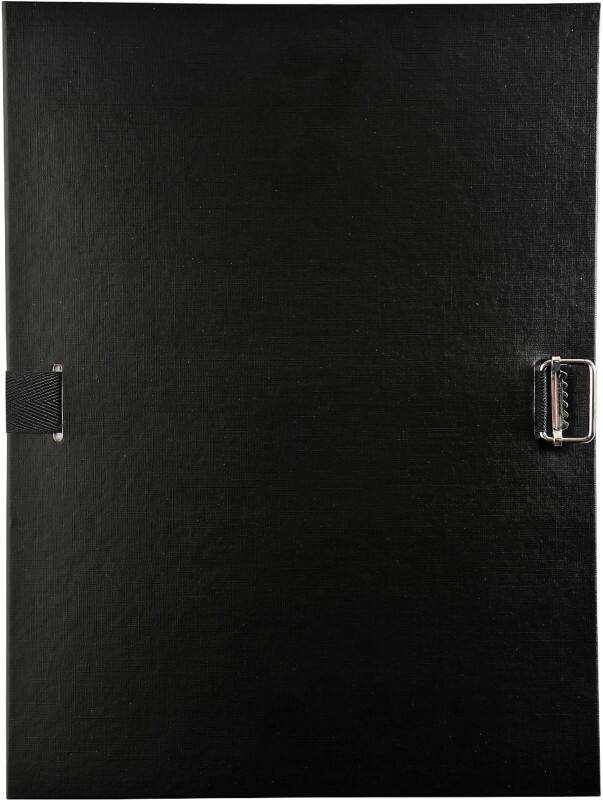 Fardes extensibles Exacompta 30116H A4 Noir PP 24 x 32 cm 10 Unités