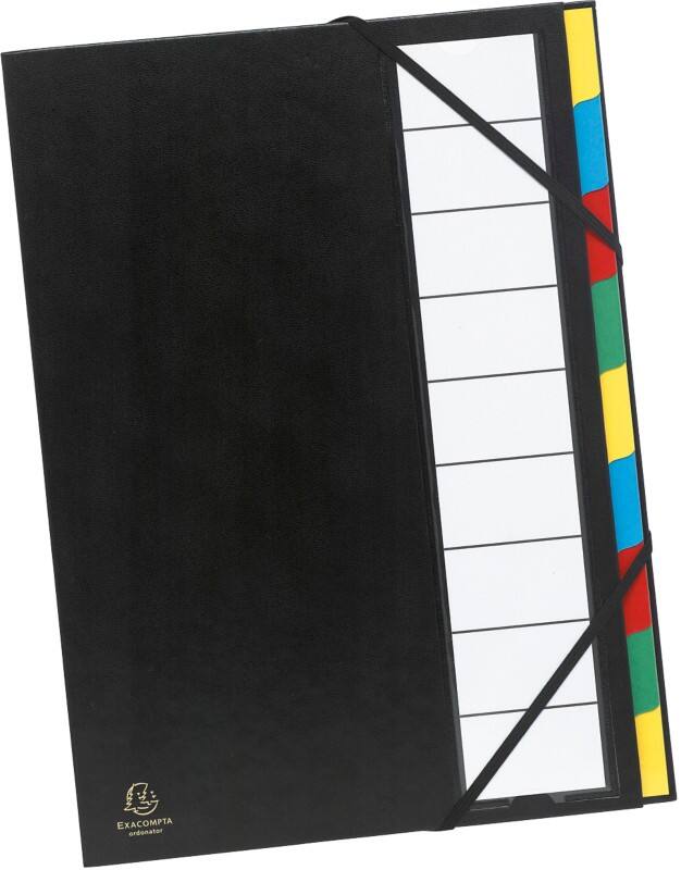 Fardes extensibles Exacompta 55330E A4 Assortiment PP 23,5 x 33,5 cm 6 Unités