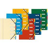 Fardes extensibles Exacompta Harmonika 5306E A4 Assortiment Carton 24 x 32 cm 8 Unités