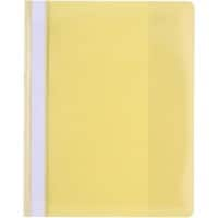 Farde à lamelles Exacompta 439904B A4 Jaune PVC 10 Unités