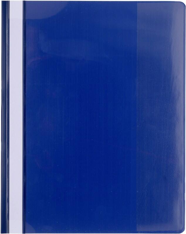 Farde à lamelles Exacompta 439907B A4 Bleu PVC 10 Unités
