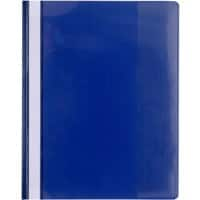 Farde à lamelles Exacompta 439907B A4 Bleu PVC 10 Unités