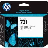 HP 731 Origineel Printkop P2V27A Cyaan, grijs, magenta, mat zwart, foto zwart, geel