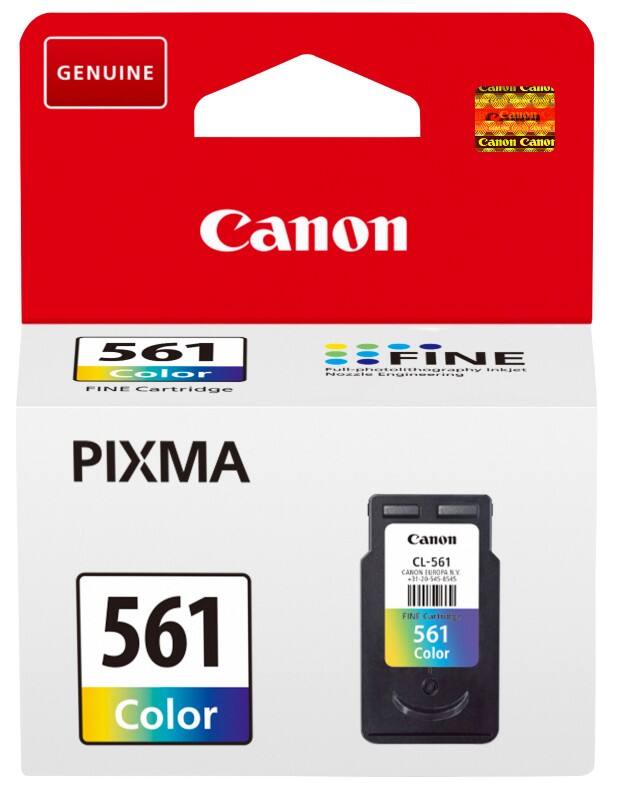 Canon CL-561 Origineel Inktcartridge Cyaan, magenta, geel