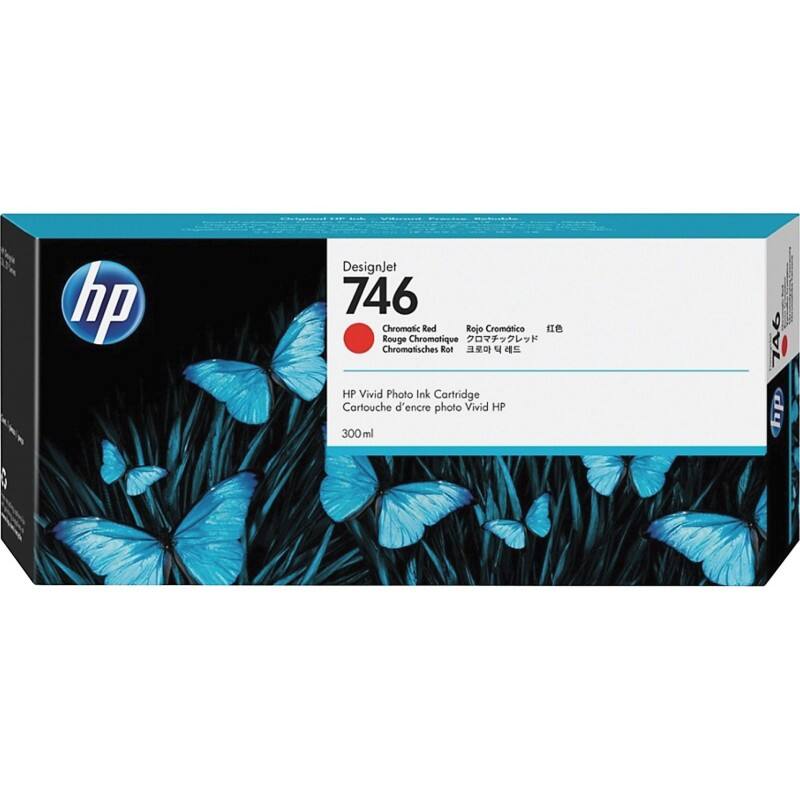 HP 746 originele inktcartridge P2V81A rood