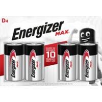 Energizer Batterij Max D 21000 mAh Alkaline 1.5 V 4 Stuks