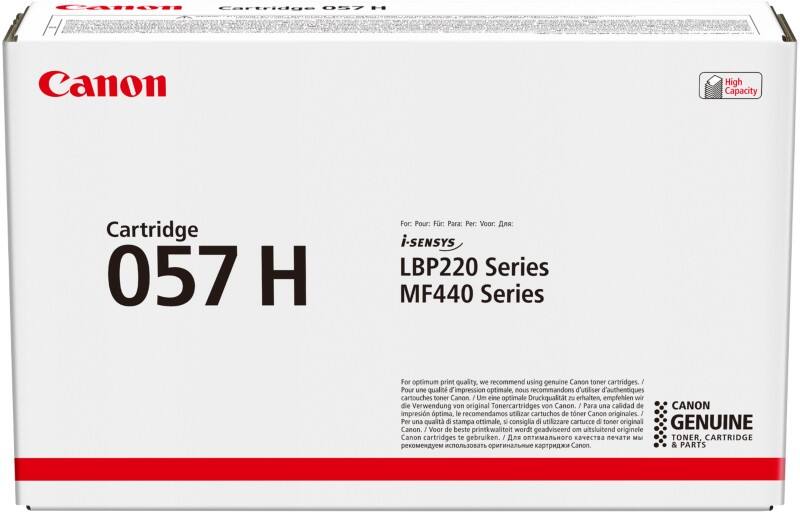 Toner 057H D'origine Canon Noir