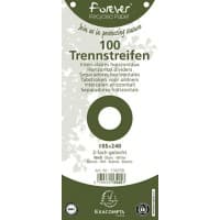 Intercalaires Forever Young Exacompta Spécial Blanc Carton 2 Perforations 13405B 1200 Unités