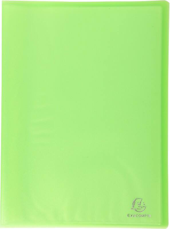 Exacompta Showalbum 85363E A4 Groen 30 hoezen 12 Stuks
