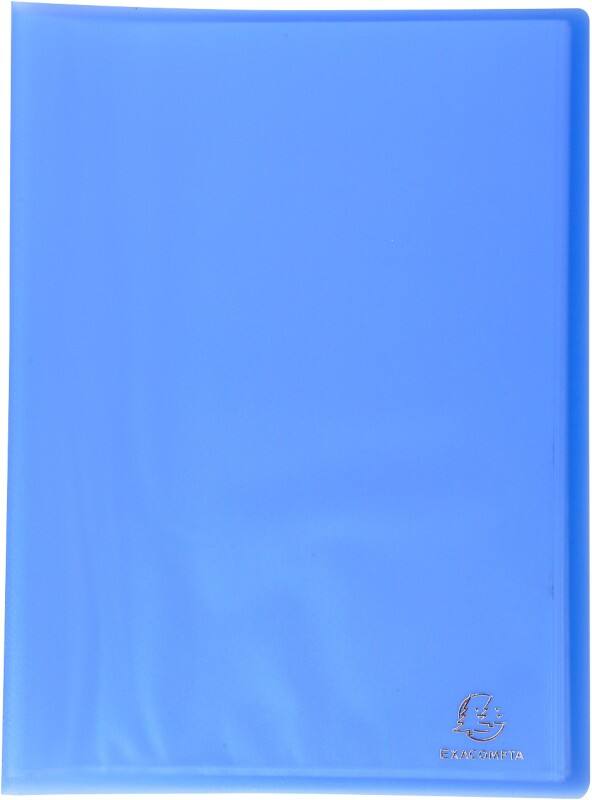 Protège-documents Exacompta 85462E A4 Bleu 40 Pochettes 12 Unités