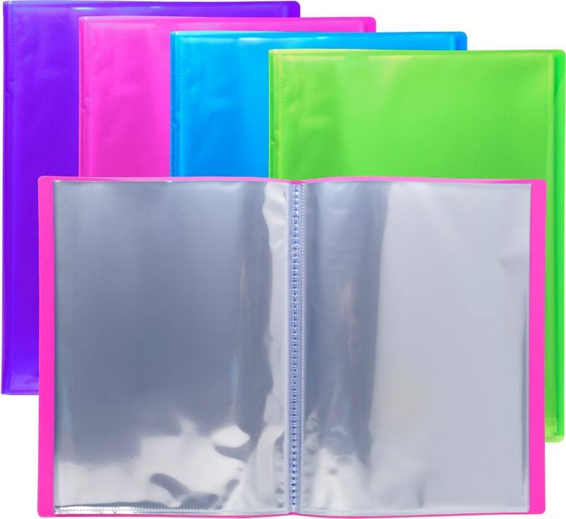 Protège-documents Exacompta 86770E A4 Assortiment 30 Pochettes 12 Unités