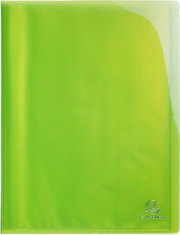 Protège-documents Exacompta 85873E A4 Vert clair 40 Pochettes 12 Unités