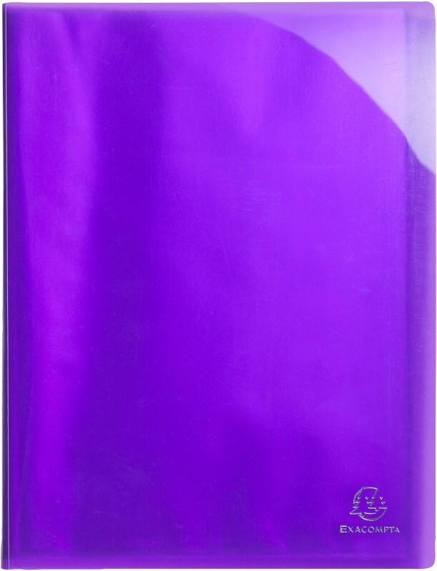 Protège-documents Exacompta 85876E A4 Violet 40 Pochettes 12 Unités